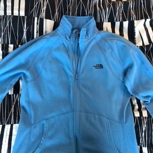 Light blue North Face Jacket